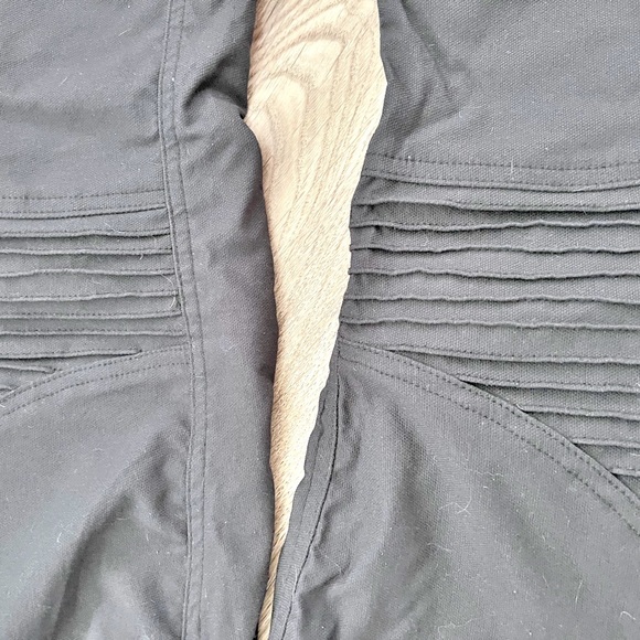 Prana Brenna dark gray moto stretch pants size 4 - Picture 2 of 8